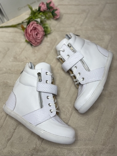 ZAPA CLASICA BLANCA -ZTE- ZAPA TACO ESCONDIDO - tienda online