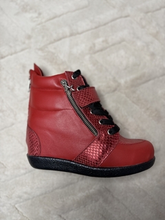 ZAPA CLÁSICA ROJO -ZTE- ZAPA TACO ESCONDIDO