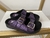 Sandalia Birk cuero Violeta - tienda online