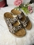 Sandalia Birk cuero Print claro - Mara Ruth