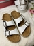 Imagen de Sandalia Birk Cuero Blanco