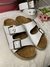 Sandalia Birk Cuero Blanco en internet