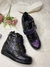 ZAPATILLA TACO ESCONDIDO BASICAS NEGRO TIRA VIOLETA - ZTE - comprar online