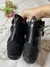 Imagen de ZAPATILLA TACO ESCONDIDO CUSTOMIZADAS NEGRO Y PLATA - ZTE