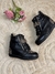 ZAPATILLA TACO ESCONDIDO NEGRO PRINT 37- ZTE - Mara Ruth