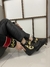 ZAPATILLA TACO ESCONDIDO BASICAS NEGRO TIRA DORADA CON ARABEZCO - ZTE - comprar online
