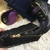 ZAPATILLA TACO ESCONDIDO BASICAS NEGRO TIRA VIOLETA - ZTE - Mara Ruth
