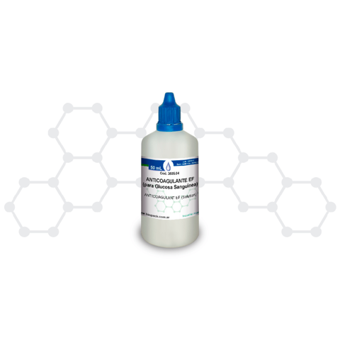 ANTICOAGULANTE EF x 50 mL. (para Glucosa Sanguínea) - comprar online