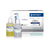 Kit HISTOKIT Oro Virofijacion con dos frascos de soluciones químicas y caja blanca con etiqueta azul y verde de la marca Biopack