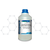 Botella de 500 ml de solución buffer pH 7 de la marca Biopack con tapa azul
