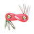 Llave Allen Mti Nylon 6 Funciones Rojo