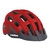 Casco Mtb Lazer Compact Bicicleta Super In Mold Visera Rojo