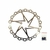 Disco de freno Alligator Diamond 180mm Plata