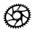 Monoplato P/ Shimano 28T a 34T Dcp Cycles, Oval, 3mm Offset, Ultra Liviano - comprar online