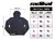 Campera Windbreaker Light Negro Radikal Racing - Pachamama Bike Shop