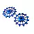 Juego Roldanas Rod. Cerámico 12T y 14T Dcp Cycles Narrow Wide P/Sram 12v- Azul - comprar online