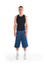 Bermuda Denim 3/4 - Azul - comprar online