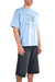 Remera Oversize The Sun - Celeste - tienda online