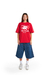 Remera Oversize The Sun - Rojo - comprar online