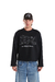 Crewneck Boxy Piaceri - Negro - tienda online