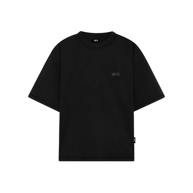 Remera Oversize - Negro thumbnail 2