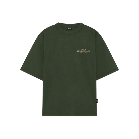 Remera Oversize Lumberjack - Militar - comprar online