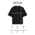 Remera Oversize Dots - Negro - tienda online