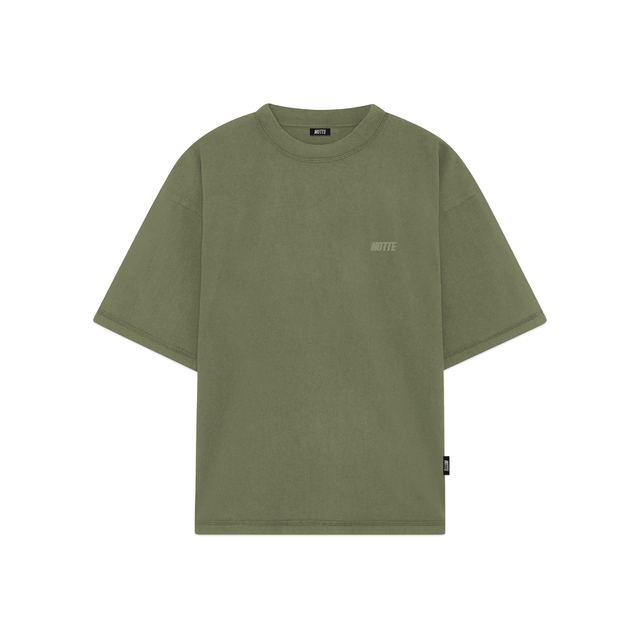 Remera Oversize - Verde Militar thumbnail 2