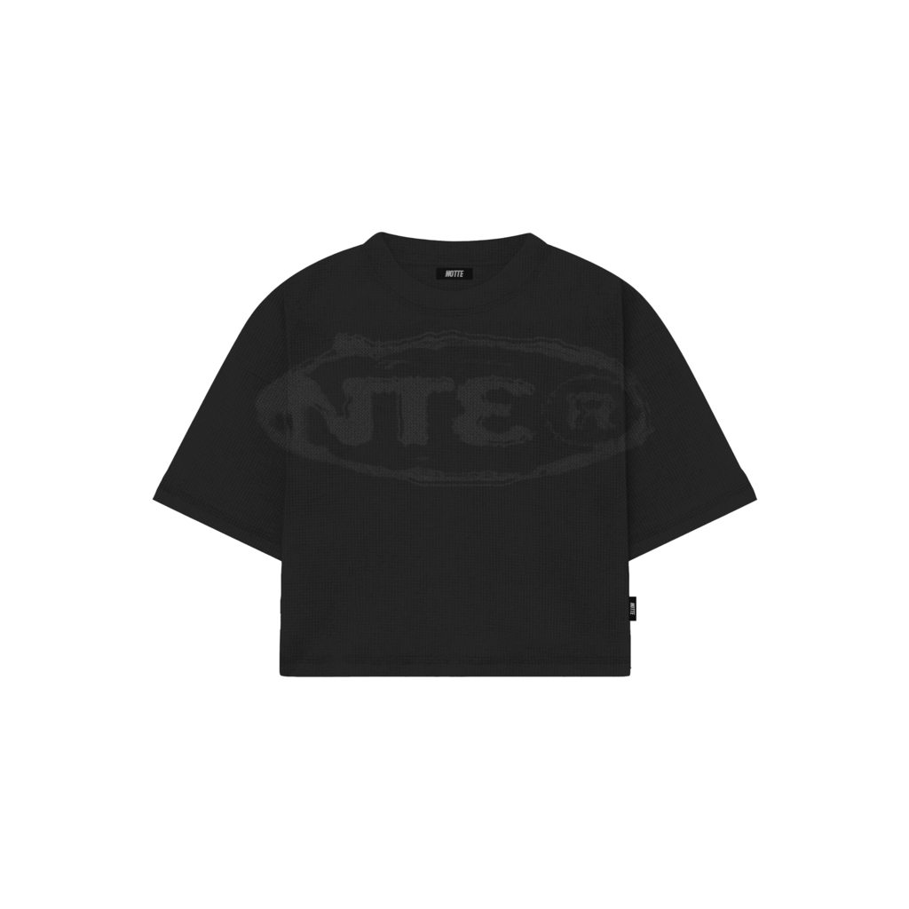 Remera Boxy Waffle NT3 - Negro thumbnail 3