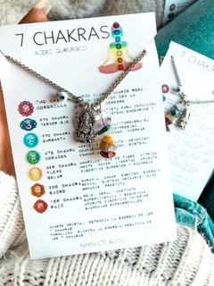 Amuleto collar GANESHA siete chakras - comprar online
