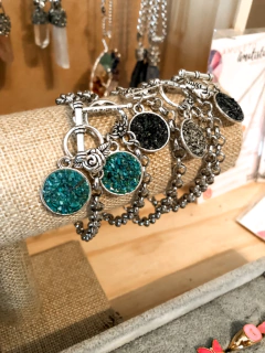 AMULETO MAGIC acero quirúrgico - Piedras Namaste 