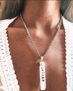 Collar SELENITA siete chakras