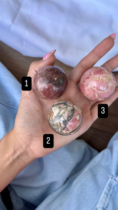 ESFERAS DE RODOCROSITA