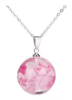 Collar BAJO EL MISMO CIELO baby pink (redondo) 18 mm - comprar online