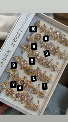 Imagen de Anillos sunshine giratorios