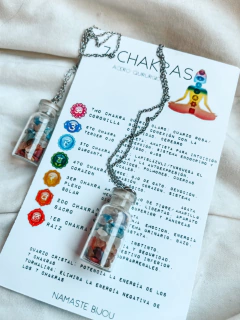 Collar WISH siete chakras