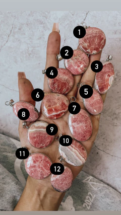 MEDALLONES DE RODOCROSITA 4 - comprar online