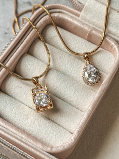 collar sparkle glam gold - comprar online