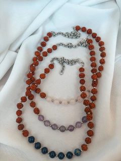 Collar hamsa rudraksha