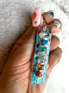 CIANITA AZUL XL CON 7 CHAKRAS X2 U. - comprar online