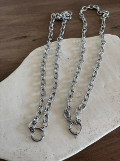 Collar Espejo 50 cm con cierre marinero X2 - comprar online
