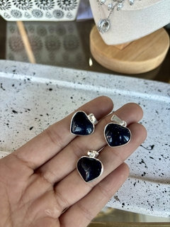 CORAZÓN LLUVIA DE ESTRELLAS MINI CON VIROLA X3 U.