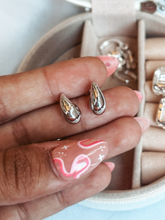 Aros BABY DROP silver - comprar online