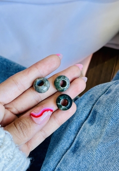 DONITAS PIEDRA PI ÁGATA INDIA 14 MM. X2 U. - comprar online