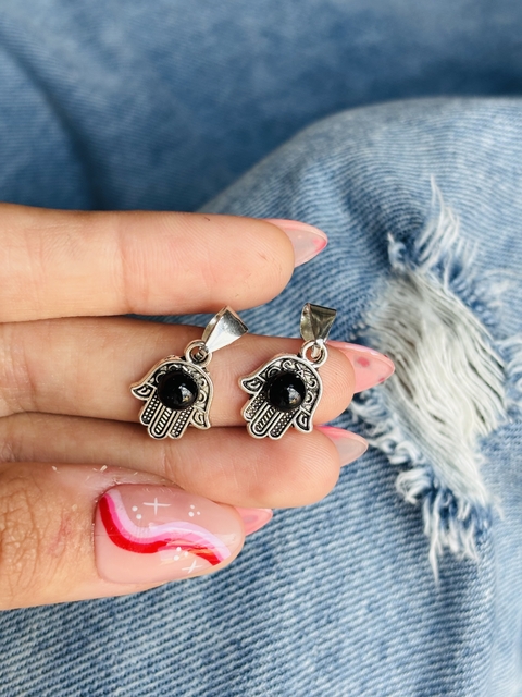 MANITOS DE FÁTIMA MINI CON OBSIDIANA X2 U. - comprar online