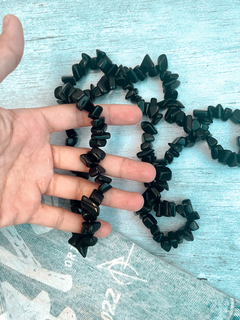 Tira de escallones de obsidiana