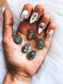 Dijes de Labradorita Piedras Namaste