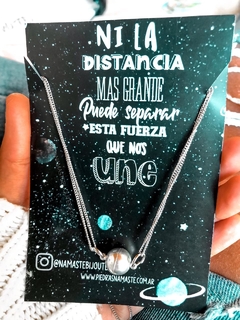 Collar iman doble para compartir