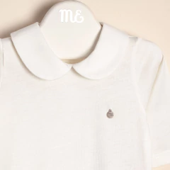 BODY EUGE COLOR CRUDO CON CUELLO REDONDO - comprar online