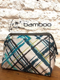 Portacosmético de viaje estampado